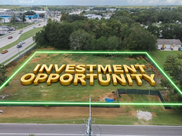 High-Visibility Commercial Lot for Sale | 5406 W Linebaugh Ave, Tampa FL